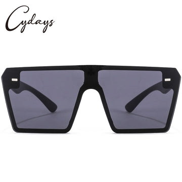 Cydays Square Oversized Frame Sunglasses As Gift 2024, Trendy Oversized Frame for Women & Men Accessories, Non-Polarized and Durable for 100% UV Protection Shades  CD1003